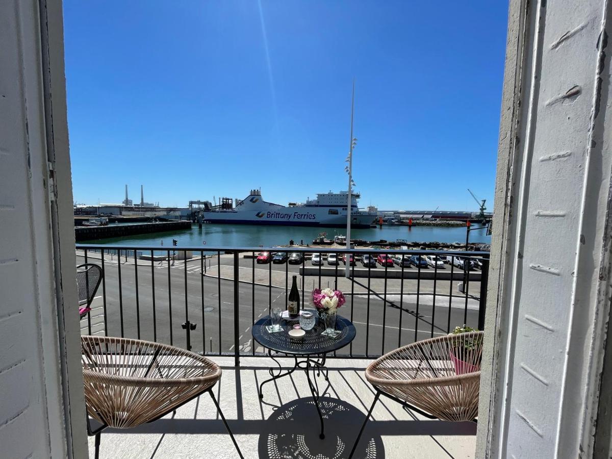 "L'Ancre" Studio Perret Pleine Vue Mer Le Havre Exterior foto