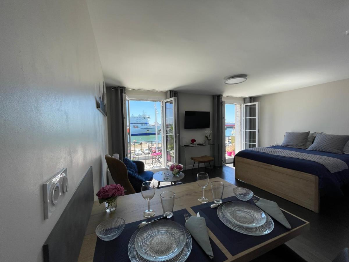 "L'Ancre" Studio Perret Pleine Vue Mer Le Havre Exterior foto