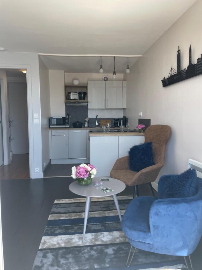"L'Ancre" Studio Perret Pleine Vue Mer Le Havre Exterior foto