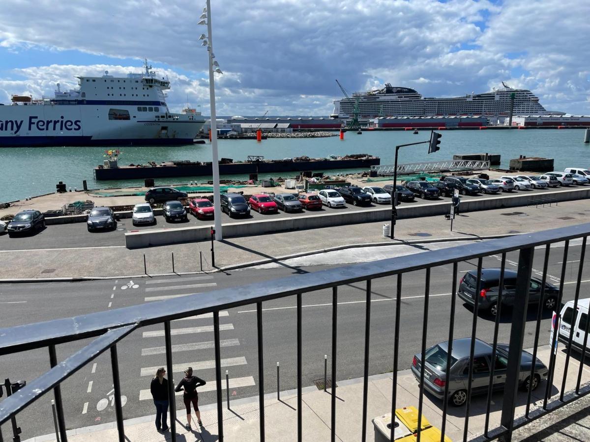 "L'Ancre" Studio Perret Pleine Vue Mer Le Havre Exterior foto